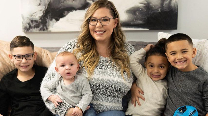 Kailyn Lowry mit ihren vier Kindern