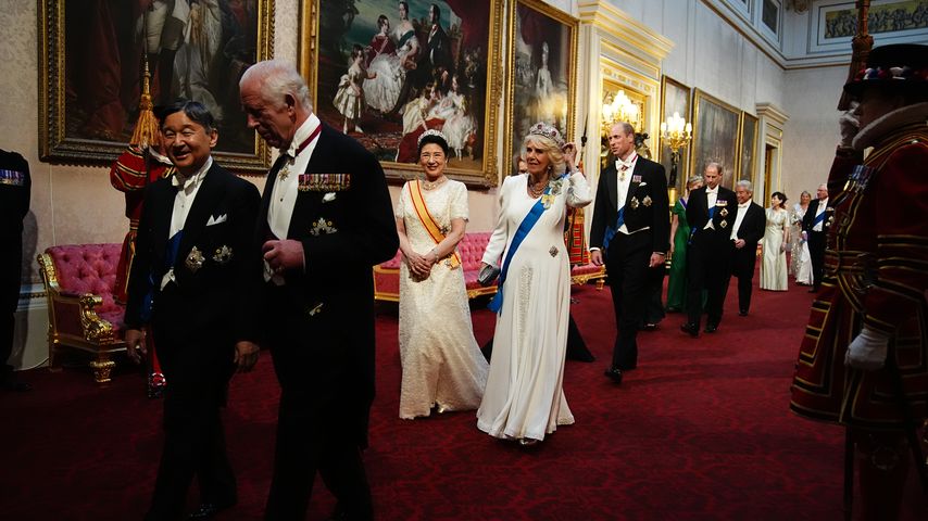 Kaiser Naruhito, König Charles, Kaiserin Masako und Königin Camilla, Juni 2024