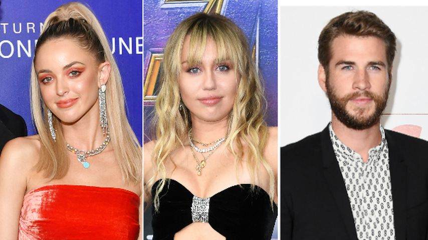 Miley Cyrus ist ihren Ex-Partnern Liam und Kaitlynn entfolgt