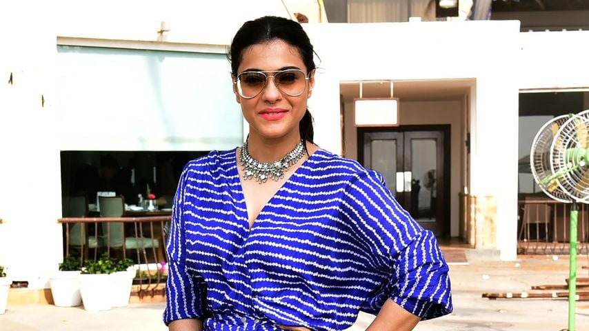 Kajol Devgn beim Special Screening von "Helicopter Eela" in Mumbai, 11. Oktober 2018