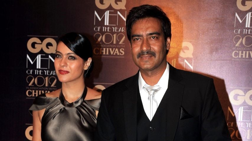 Kajol und Ajay Devgan, September 2012