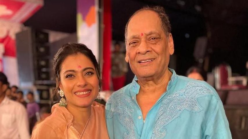 Kajol und ihr Onkel Deb Mukherjee
