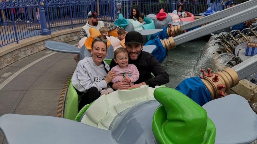 Kaley Cuoco und Tom Pelphrey mit Tochter Matilda im Januar 2025