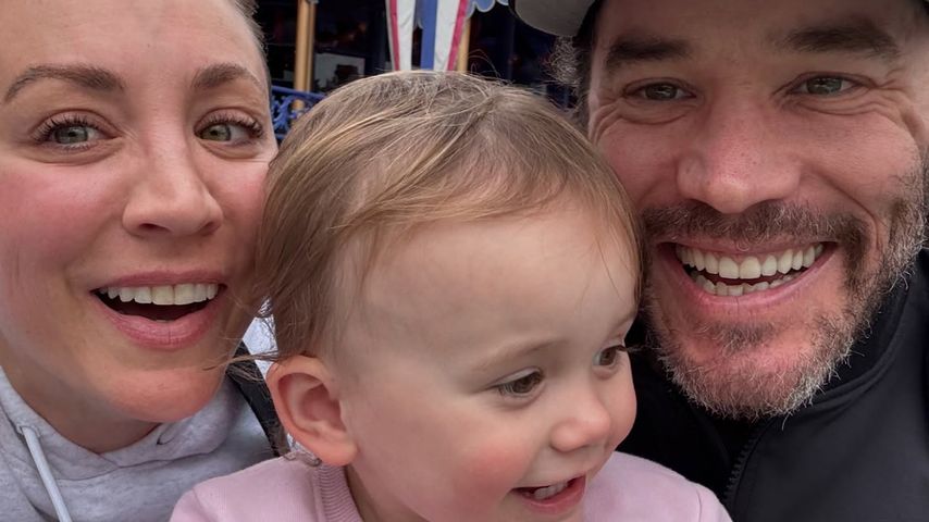 Kaley Cuoco, Tom Phelphrey und ihre Tochter Matilda im Januar 2025