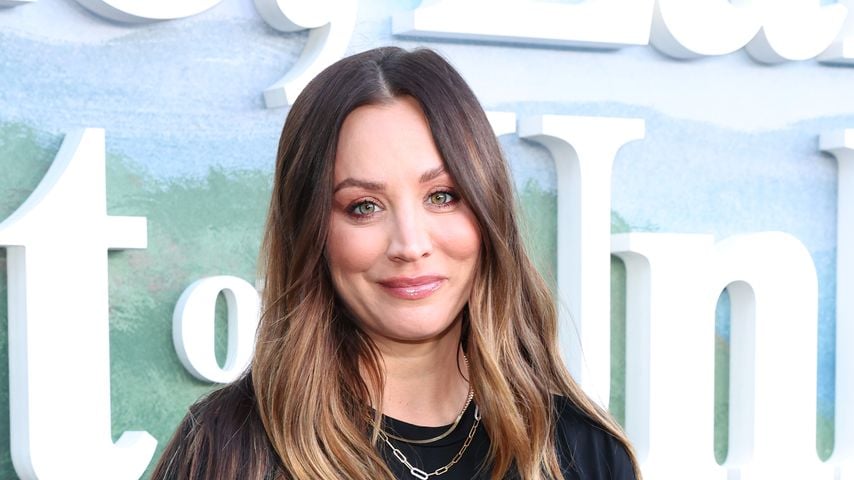 Kaley Cuoco bei der Premiere von "Leben, Larry und das Streben nach Unglück" am 23. Juni 2026