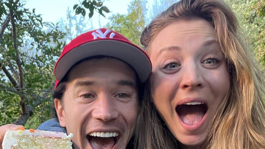 Kaley Cuoco mit ihrem Freund im Oktober 2022