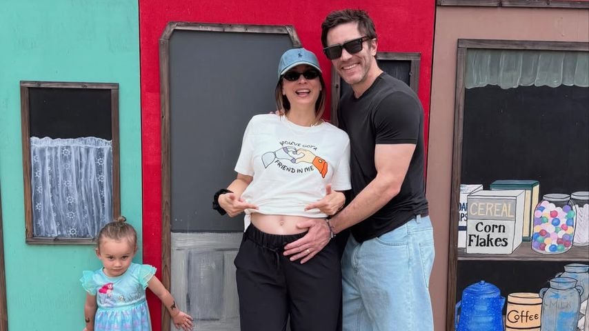 Kaley Cuoco mit ihrer Familie