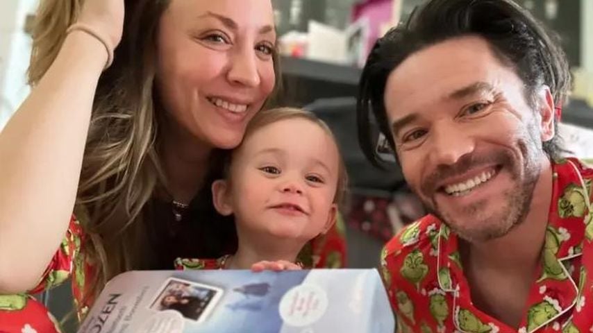 So feierte Kaley Cuoco mit Tom und ihrer Tochter Weihnachten