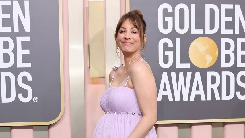 Kaley Cuoco verschwieg ihre Schwangerschaft am Filmset!
