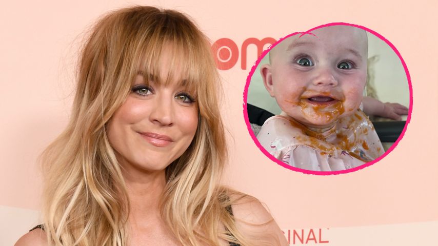 Voll mit Brei: Kaley Cuoco teilt süßes Foto von Baby Matilda