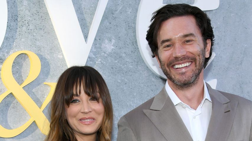 Kaley Cuoco und Tom Pelphrey im April 2023