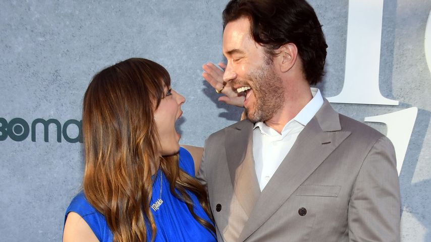 Kaley Cuoco und Tom Pelphrey, April 2023