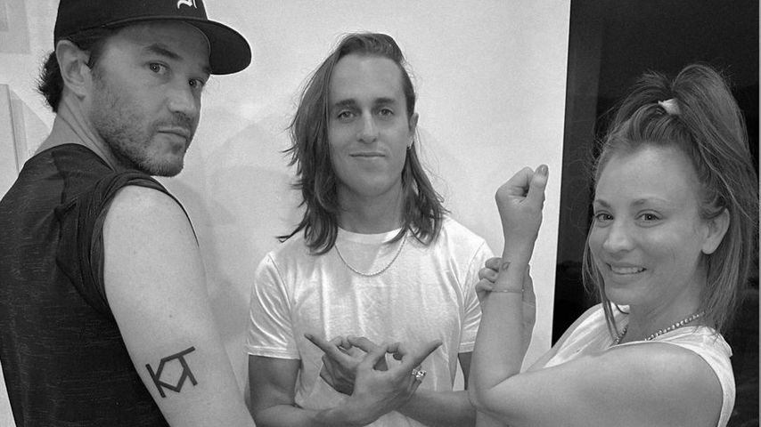 Kaley Cuoco und Tom Pelphrey haben jetzt ein Familientattoo