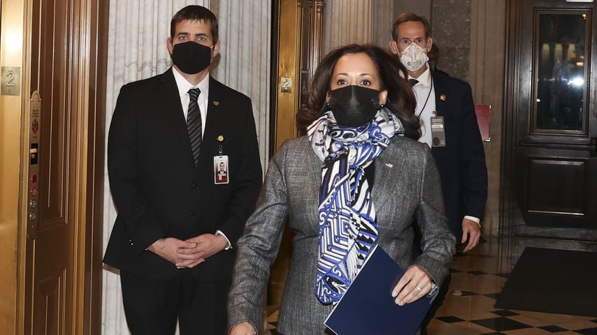 Kamala Harris im US-Kapitol im Dezember 2020