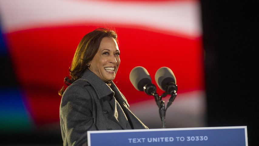 Kamala Harris bei einer Wahlkampfveranstaltung im November 2020