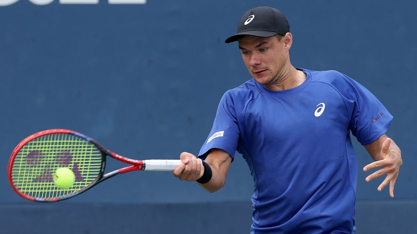 Tennisprofi Kamil Majchrzak im August 2025 in New York City