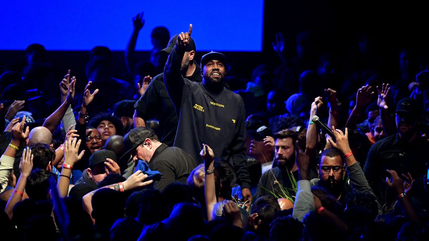 Kanye West bei einem Auftritt in Kalifornien, 2019