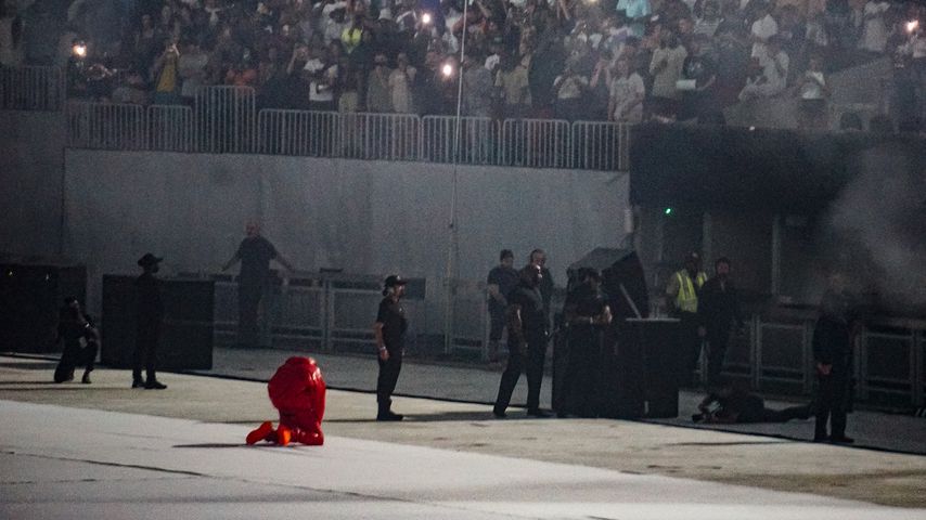 Kanye West bei seiner Album-Release-Party in Atlanta