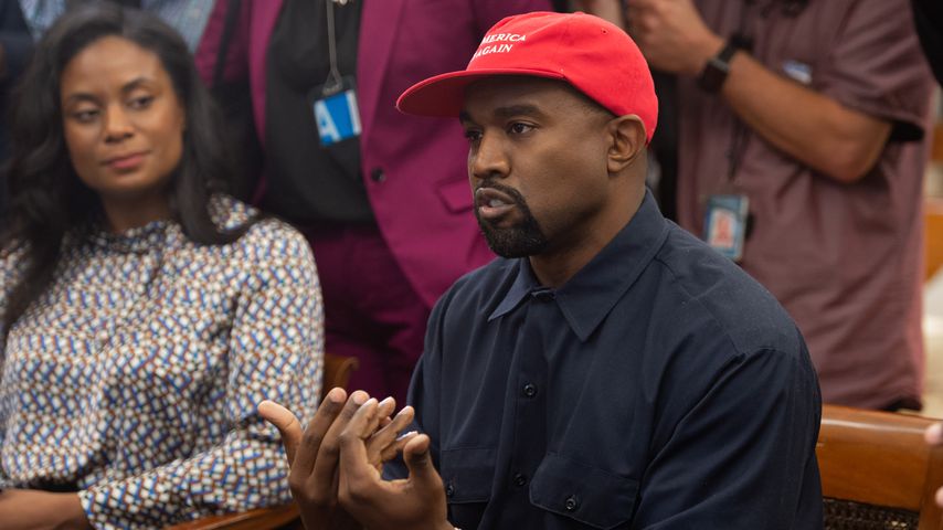 Kanye West im Weißen Haus in Washington D.C. im Oktober 2018