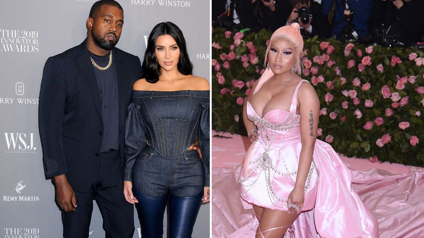 Wegen Kim: Kanye West sagte Kollaboration mit Nicki Minaj ab