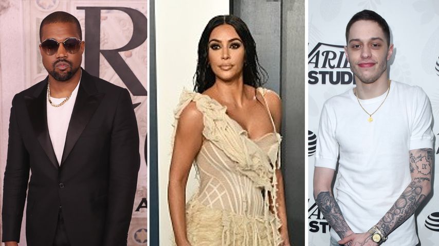 Wegen Kanye: Kim Kardashian feierte Silvester nicht mit Pete
