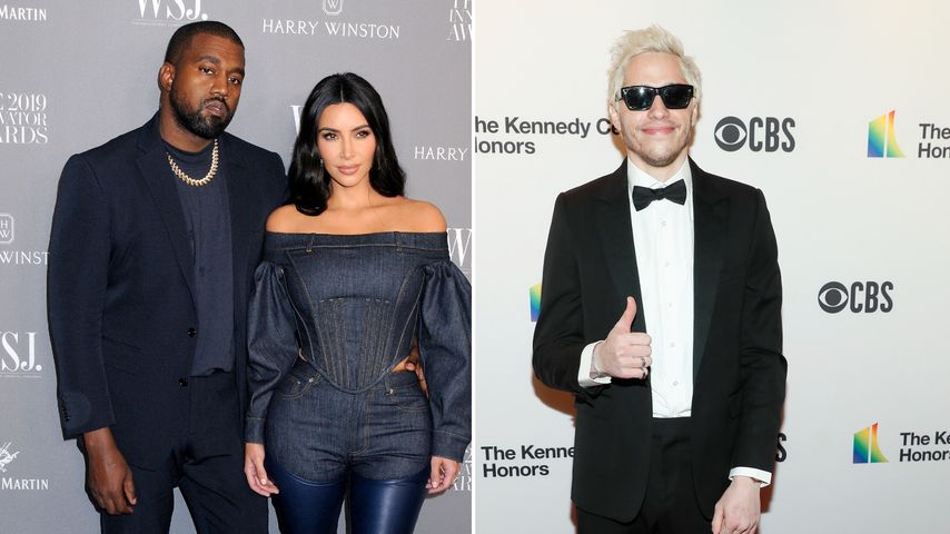 Zoff mit Kanye: Pete Davidson nimmt Kim Kardashian in Schutz