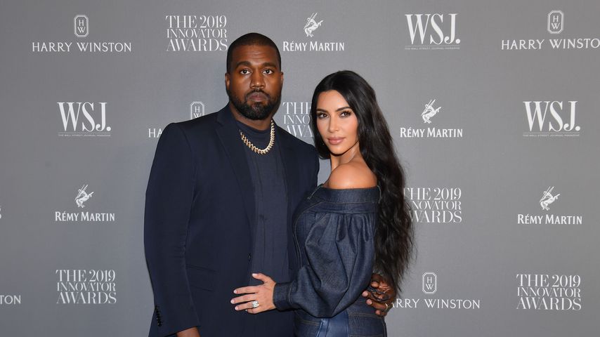 Kanye West und Kim Kardashian im November 2019 in New York