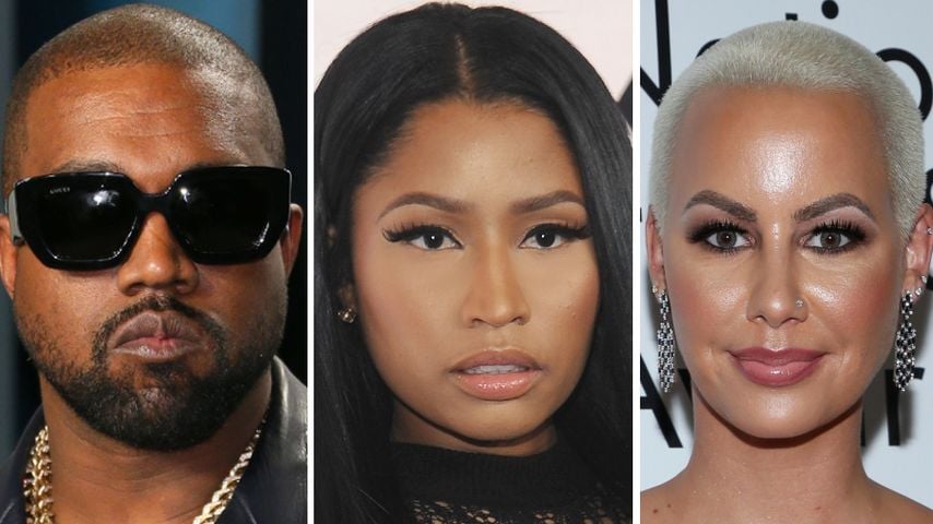 Kanye West wollte Dreier mit Nicki Minaj und Amber Rose!