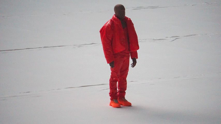 Kanye West bei der Release-Party seines Albums "Donda"