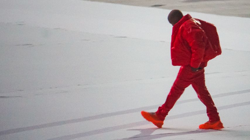 Kanye West bei der Release-Party seines Albums "Donda"