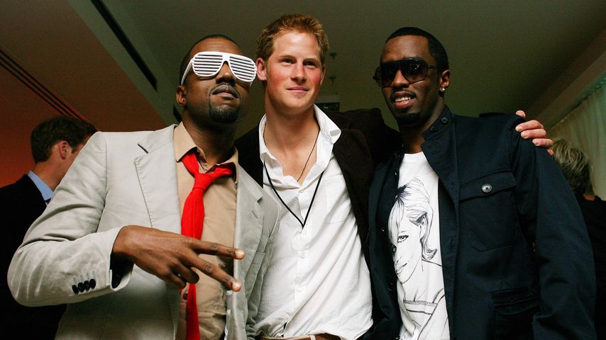 Kanye West, Prinz Harry und P. Diddy