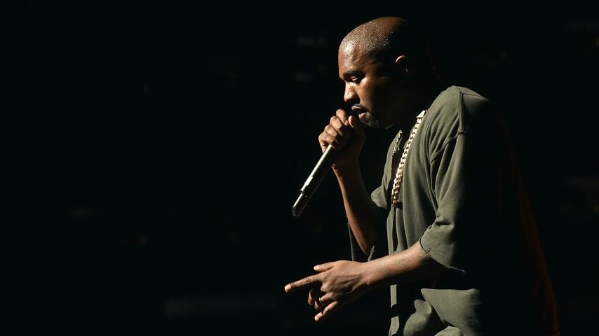 Kanye West beim iHeartRadio Music Festival 2015