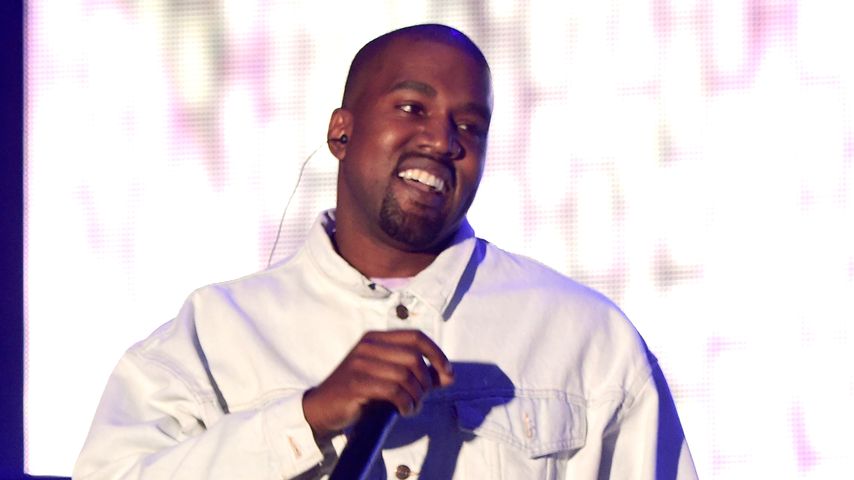 1. Paparazzi-Pic von Saint! Hier trägt Kanye seinen Kleinen