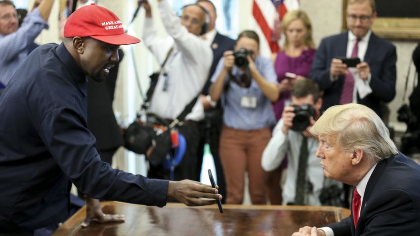 Kanye West und Donald Trump im Oktober 2018 in Washington
