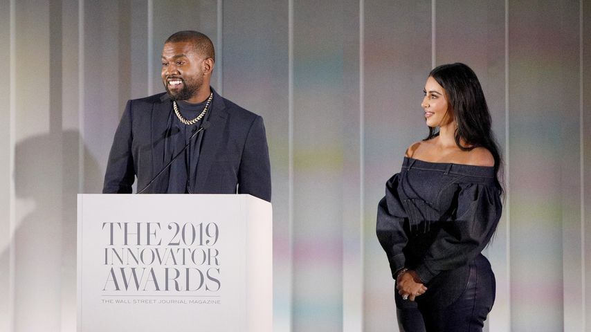 Kanye West und Kim Kardashian bei den Innovator Awards 2019
