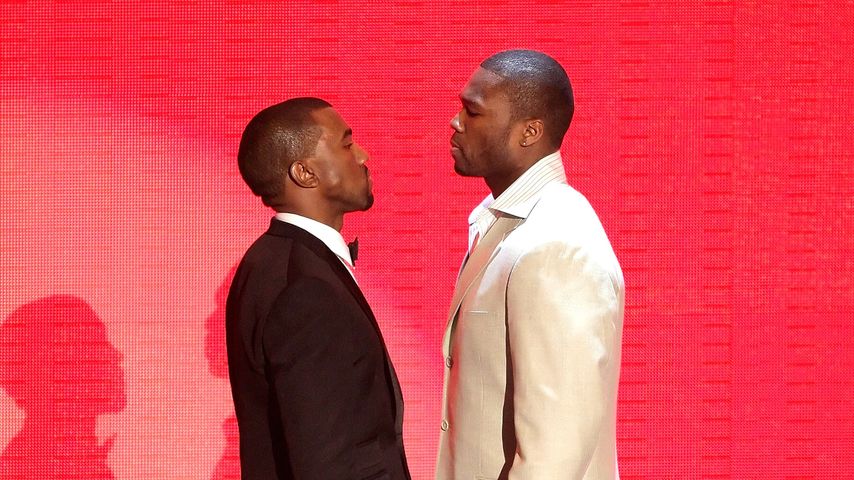 Kanye West und 50 Cent bei den MTV Video Music Awards 2007