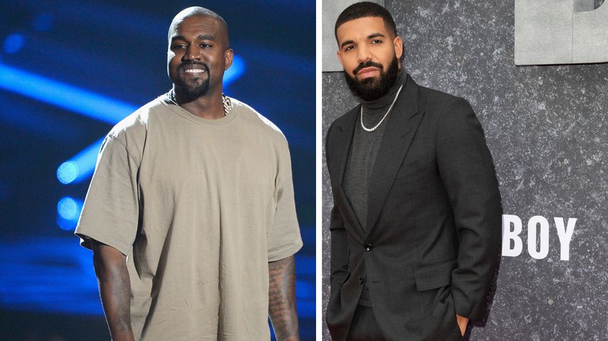Bei Kanye Wests Konzert: Drake musste vor Rührung weinen!