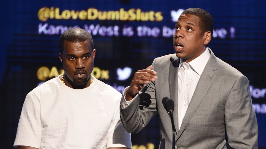 Kanye West und Jay-Z im Juli 2012