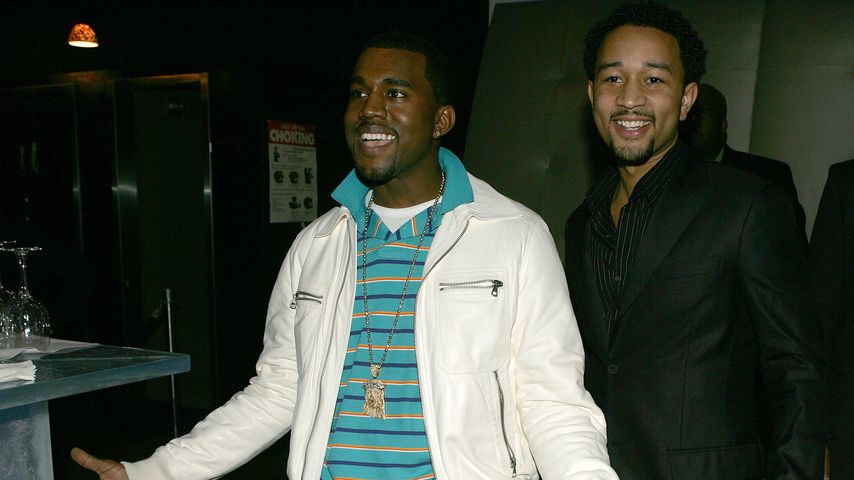 Kanye West und John Legend, Februar 2005