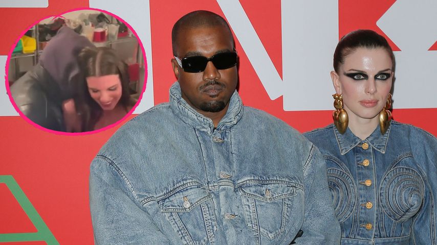 Süßes Video: Hier kuschelt sich Kanye West an seine Julia!