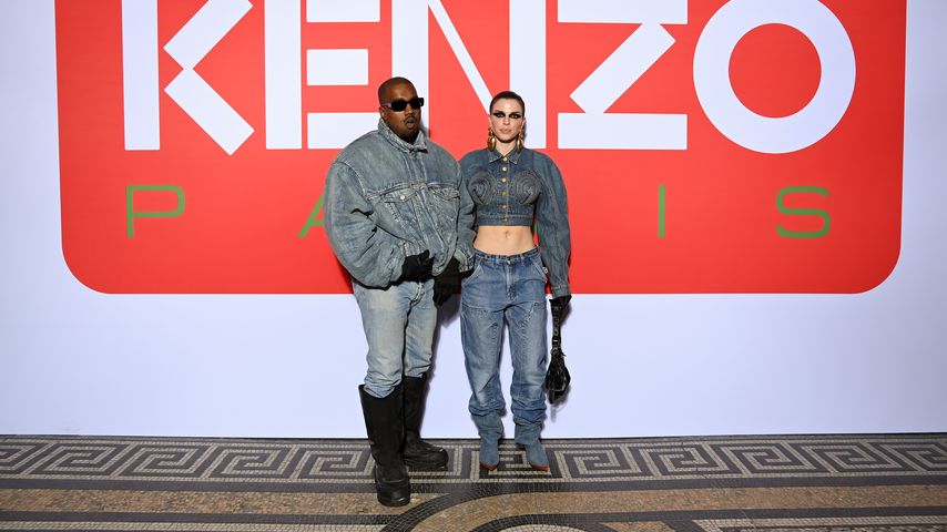 Kanye West und Julia Fox im Januar 2022 in Paris