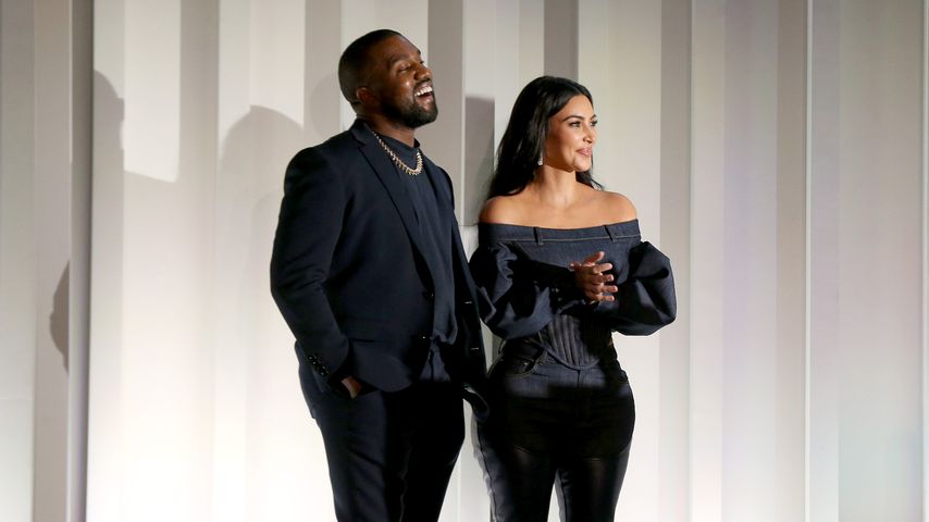Nach Scheidungsgerüchten: Kanye und Kim küssen sich in Clip