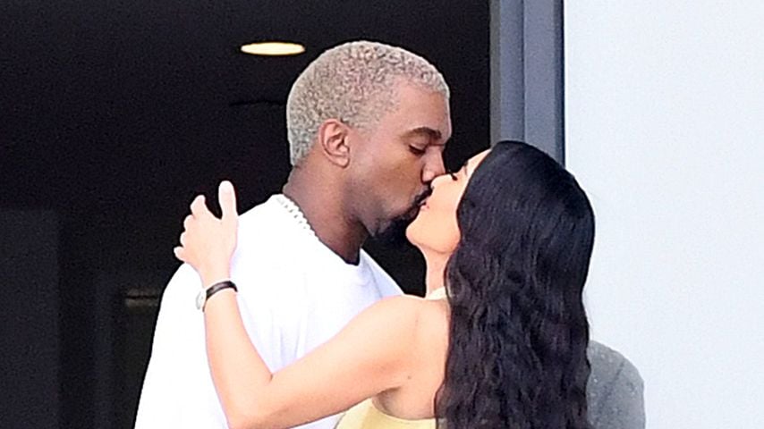 Kanye West und Kim Kardashian
