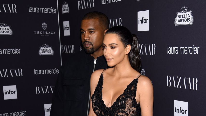 Kanye West und Kim Kardashian