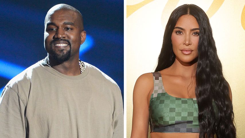 Kanye Wests Po-Fotos sind seiner Ex Kim Kardashian peinlich!