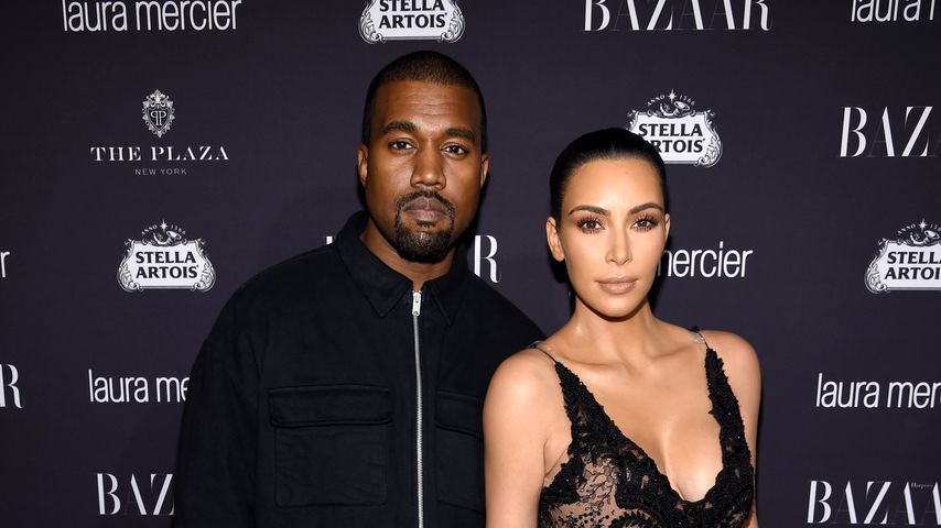 Kanye West und Kim Kardashian bei einer Veranstaltung in New York