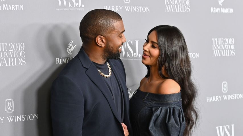 Kanye West und Kim Kardashian, New York 2019