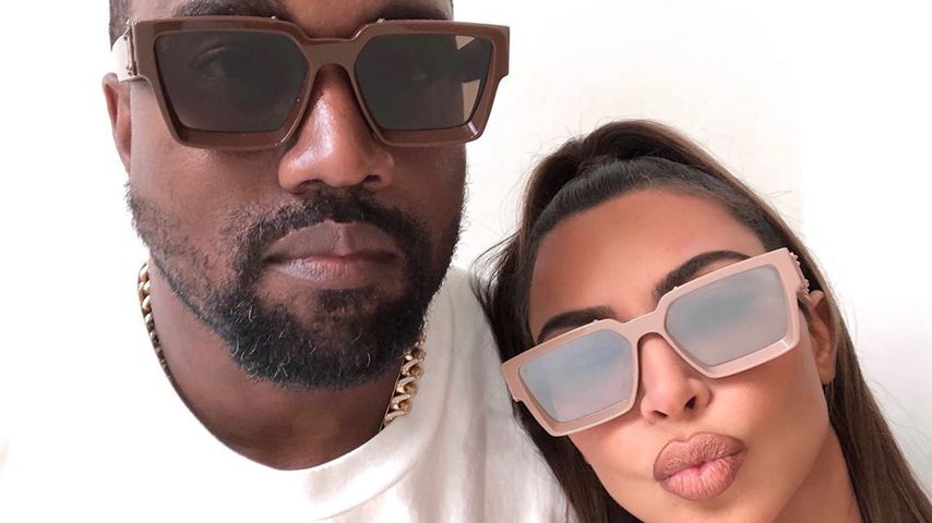 Kanye West und Kim Kardashian, Januar 2020