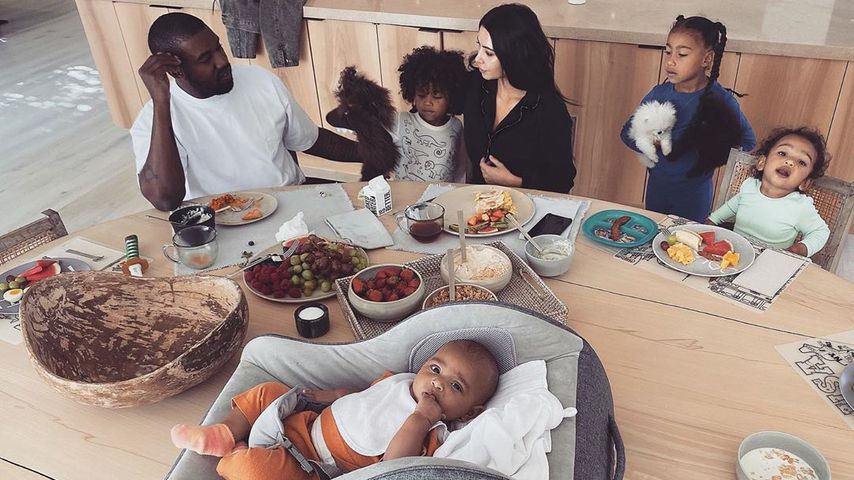 Healthy Lifestyle? Kim Kardashians Kids essen vegetarisch