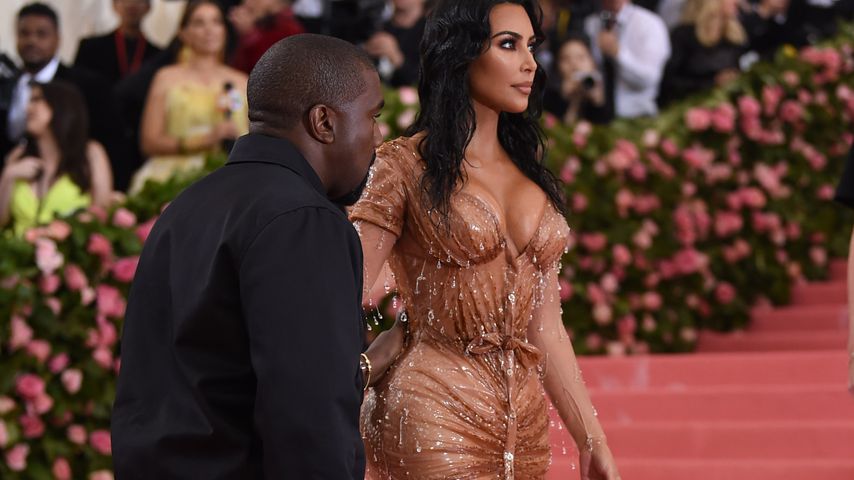Kanye West und Kim Kardashian, 2019